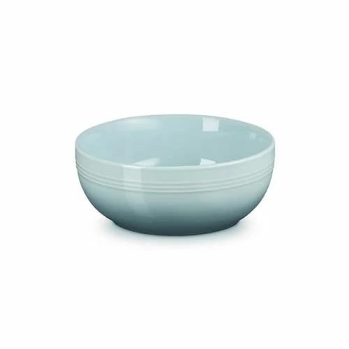 Le Creuset Sea Salt Stoneware Coupe Collection 16cm Cereal Bowl 3 Le Creuset Sea Salt Stoneware Coupe Collection 16cm Cereal Bowl