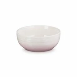 Le Creuset Shell Pink Stoneware Coupe Collection 16cm Cereal Bowl
