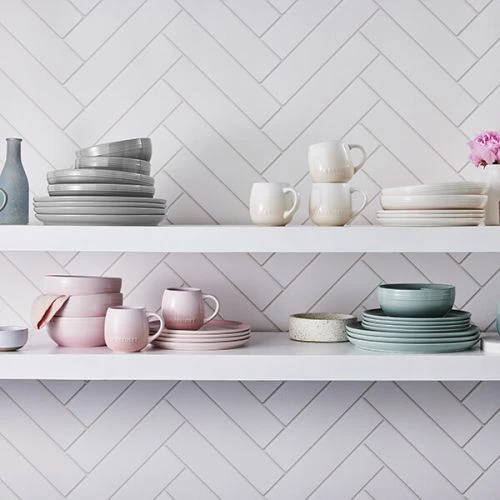 Le Creuset Shell Pink Stoneware Coupe Collection 16cm Cereal Bowl 8 Le Creuset Shell Pink Stoneware Coupe Collection 16cm Cereal Bowl - Image 6