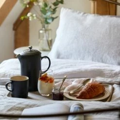 Le Creuset White Stoneware 27cm Dinner Plate -HARTS OF STUR Sales 70202270100099 Le Creuset White Stoneware 27cm Dinner Plate 5