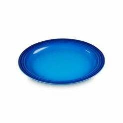 Le Creuset Azure Stoneware 27cm Dinner Plate -HARTS OF STUR Sales 70202272200099 Le Creuset Dinner Plate Azure Blue 1