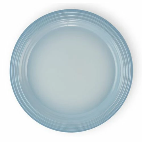 Le Creuset Coastal Blue Stoneware 27cm Dinner Plate 6 Le Creuset Coastal Blue Stoneware 27cm Dinner Plate - Image 4