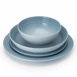 Le Creuset Coastal Blue Stoneware 27cm Dinner Plate 11 Le Creuset Coastal Blue Stoneware 27cm Dinner Plate -HARTS OF STUR Sales 70202274200099 Le Creuset Coastal Blue Stoneware 27cm Dinner Plate 4