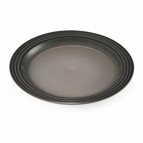 Le Creuset Flint Stoneware 27cm Dinner Plate 4 Le Creuset Flint Stoneware 27cm Dinner Plate - Image 2