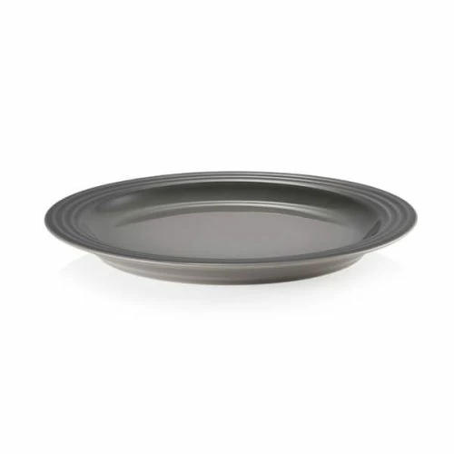 Le Creuset Flint Stoneware 27cm Dinner Plate 3 Le Creuset Flint Stoneware 27cm Dinner Plate