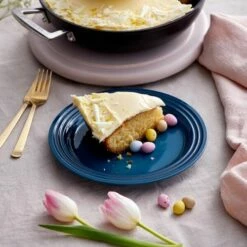 Le Creuset Deep Teal Stoneware 27cm Dinner Plate -HARTS OF STUR Sales 70202276420099 Le Creuset Deep Teal Stoneware 27cm Dinner Plate 5