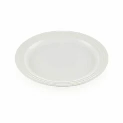 Le Creuset White Stoneware 22cm Side Plate -HARTS OF STUR Sales 70203220100099 Le Creuset White Stoneware 22cm Side Plate 1