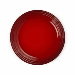 Le Creuset Cerise Stoneware 22cm Side Plate -HARTS OF STUR Sales 70203220600099 Le Creuset Cerise Stoneware 22cm Side Plate 3 1