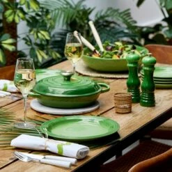 Le Creuset Bamboo Stoneware 22cm Side Plate -HARTS OF STUR Sales 70203224080099 Le Creuset Bamboo Stoneware 22cm Side Plate 4