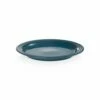 Le Creuset Deep Teal Stoneware 22cm Side Plate -HARTS OF STUR Sales 70203226420099 Le Creuset Deep Teal Stoneware 22cm Side Plate 1