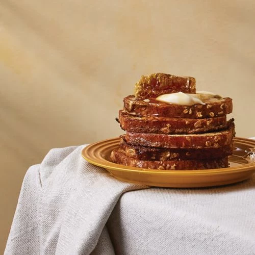 Le Creuset Nectar Stoneware 22cm Side Plate 6 Le Creuset Nectar Stoneware 22cm Side Plate - Image 4