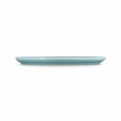 Le Creuset Sea Salt Stoneware Coupe Collection 22cm Side Plate -HARTS OF STUR Sales 70234227177080 Le Creuset Sea Salt Coupe Collection Side Plate 2