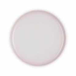 Le Creuset Shell Pink Stoneware Coupe Collection 22cm Side Plate -HARTS OF STUR Sales 70234227777080 Le Creuset Shell Pink Coupe Collection Side Plate 3