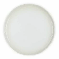 Le Creuset Meringue Stoneware Coupe Collection 27cm Dinner Plate -HARTS OF STUR Sales 70234277167080 Le Creuset Meringue Coupe Collection Dinner Plate 3