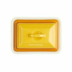 Le Creuset Nectar Stoneware Butter Dish -HARTS OF STUR Sales 70837176720000 Le Creuset Butter Dish Nectar 3