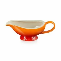 Le Creuset Volcanic Stoneware Gravy Boat 460ml -HARTS OF STUR Sales 71226460900000 Le Creuset 460ml Volcanic Gravy Boat 1