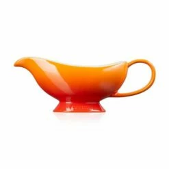 Le Creuset Volcanic Stoneware Gravy Boat 460ml -HARTS OF STUR Sales 71226460900000 Le Creuset 460ml Volcanic Gravy Boat 2