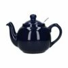 London Pottery Farmhouse Filter 2 Cup Teapot Cobalt Blue -HARTS OF STUR Sales 72190 London Pottery Farmhouse 2 Cup Teapot Cobalt Blue