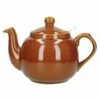 London Pottery Farmhouse Filter 4 Cup Teapot Rockingham Brown -HARTS OF STUR Sales 73240 London Pottery Farmhouse 4 Cup Teapot Rockingham Brown Newest