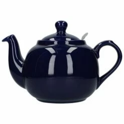 London Pottery Farmhouse Filter 6 Cup Teapot Cobalt Blue