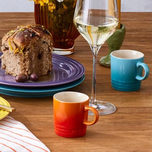 Le Creuset Rainbow Collection Set Of 6 Espresso Mugs 7 Le Creuset Rainbow Collection Set Of 6 Espresso Mugs - Image 5