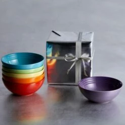 Le Creuset Rainbow Set Of 6 Cereal Bowls 12 Le Creuset Rainbow Set Of 6 Cereal Bowls -HARTS OF STUR Sales 79286168359006 Le Creuset Rainbow Cereal Bowls 6 Pack 4