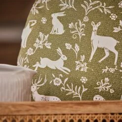 Ulster Weavers Forest Friends Sage Green & Terracotta Tea Cosy -HARTS OF STUR Sales 7FFSG04 Ulster Weavers Tea Cosy Cotton Forest Friends Sage 2