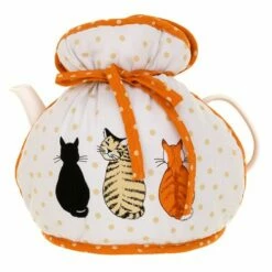 Ulster Weavers Cats In Waiting Muff Tea Cosy