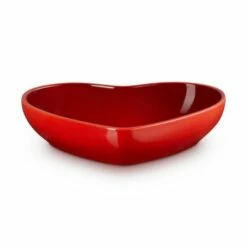 Le Creuset L'Amour Heart Collection Cerise 20cm Heart Bowl -HARTS OF STUR Sales 80172650600099 Le Creuset LAmour Heart Collection 23cm Heart Bowl Cerise 1