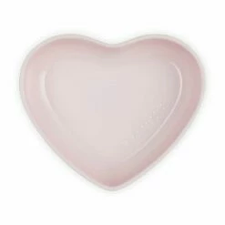 Le Creuset L'Amour Heart Collection Shell Pink 20cm Heart Bowl -HARTS OF STUR Sales 80172657770099 Le Creuset LAmour Heart Collection 23cm Heart Bowl Shell Pink 3