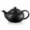 Le Creuset Black Stoneware Classic Teapot -HARTS OF STUR Sales 80702130000003 Le Creuset Stoneware Classic Teapot Black