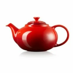 Le Creuset Cerise Stoneware Classic Teapot -HARTS OF STUR Sales 80702130000003 Le Creuset Stoneware Classic Teapot Cerise 2