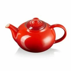Le Creuset Cerise Stoneware Classic Teapot -HARTS OF STUR Sales 80702130000003 Le Creuset Stoneware Classic Teapot Cerise 3
