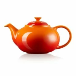 Le Creuset Volcanic Stoneware Classic Teapot -HARTS OF STUR Sales 80702130900003 Le Creuset Stoneware Classic Teapot Volcanic 2
