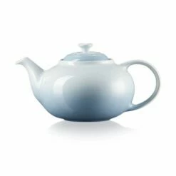 Le Creuset Coastal Blue Stoneware Classic Teapot -HARTS OF STUR Sales 80702134200003 Le Creuset Coastal Blue Stoneware Classic Teapot 2