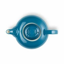 Le Creuset Deep Teal Stoneware Classic Teapot -HARTS OF STUR Sales 80702136420003 Le Creuset Deep Teal Stoneware Classic Teapot 3