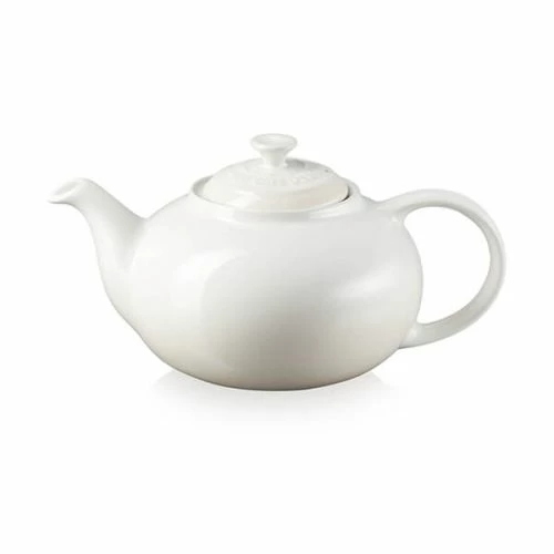 Le Creuset Meringue Stoneware Classic Teapot 4 Le Creuset Meringue Stoneware Classic Teapot - Image 2