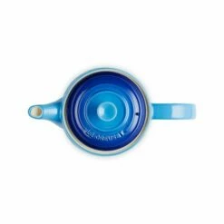 Le Creuset Azure Stoneware Grand Teapot -HARTS OF STUR Sales 80703132200003 Le Creuset Grand Teapot Azure Blue 3