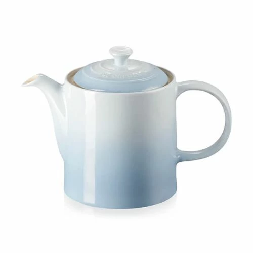 Le Creuset Coastal Blue Stoneware Grand Teapot 3 Le Creuset Coastal Blue Stoneware Grand Teapot