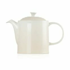 Le Creuset Meringue Stoneware Grand Teapot -HARTS OF STUR Sales 80703137160003 Le Creuset Meringue Stoneware Grand Teapot 2