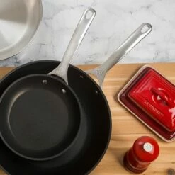 Le Creuset Cerise Stoneware Butter Dish -HARTS OF STUR Sales 80837170600003 Le Creuset Cerise Stoneware Butter Dish 4