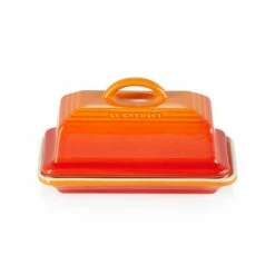 Le Creuset Volcanic Stoneware Butter Dish -HARTS OF STUR Sales 80837170900003 Le Creuset Volcanic Stoneware Butter Dish 1