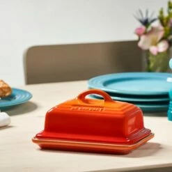 Le Creuset Volcanic Stoneware Butter Dish -HARTS OF STUR Sales 80837170900003 Le Creuset Volcanic Stoneware Butter Dish 4