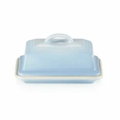 Le Creuset Coastal Blue Stoneware Butter Dish 8 Le Creuset Coastal Blue Stoneware Butter Dish -HARTS OF STUR Sales 80837174200003 Le Creuset Coastal Blue Stoneware Butter Dish 1