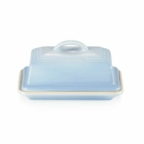 Le Creuset Coastal Blue Stoneware Butter Dish 4 Le Creuset Coastal Blue Stoneware Butter Dish - Image 2