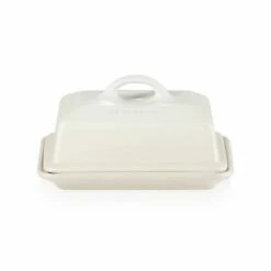 Le Creuset Meringue Stoneware Butter Dish -HARTS OF STUR Sales 80837177160003 Le Creuset Meringue Stoneware Butter Dish 1