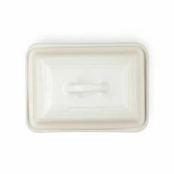 Le Creuset Meringue Stoneware Butter Dish -HARTS OF STUR Sales 80837177160003 Le Creuset Meringue Stoneware Butter Dish 2