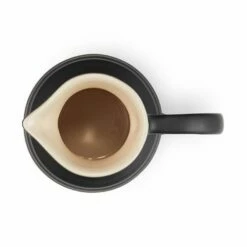 Le Creuset Satin Black Stoneware Breakfast Jug -HARTS OF STUR Sales 80903060000005 Le Creuset Satin Black Stoneware Breakfast Jug 3