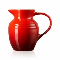 Le Creuset Cerise Stoneware Breakfast Jug -HARTS OF STUR Sales 80903060600005 Le Creuset Cerise Stoneware Breakfast Jug 2