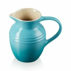 Le Creuset Teal Stoneware Breakfast Jug -HARTS OF STUR Sales 80903061700005 Le Creuset Teal Stoneware Breakfast Jug 1